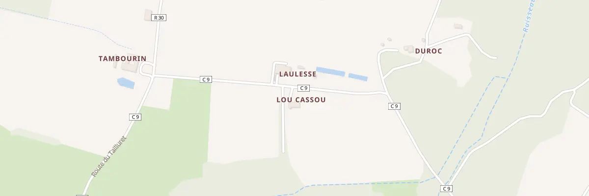 Plan du 5211 A Laulesse à Mauléon-d’Armagnac