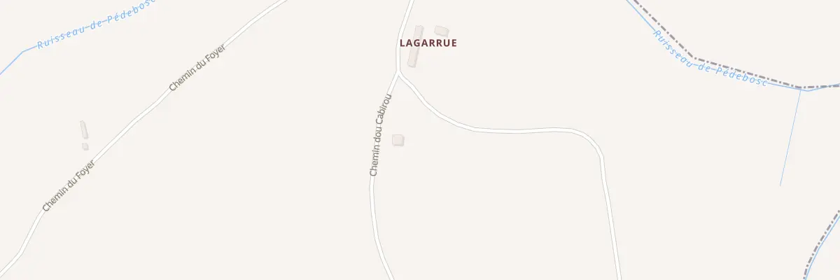 Plan du 1 Che Dou Cabirou à Lespourcy