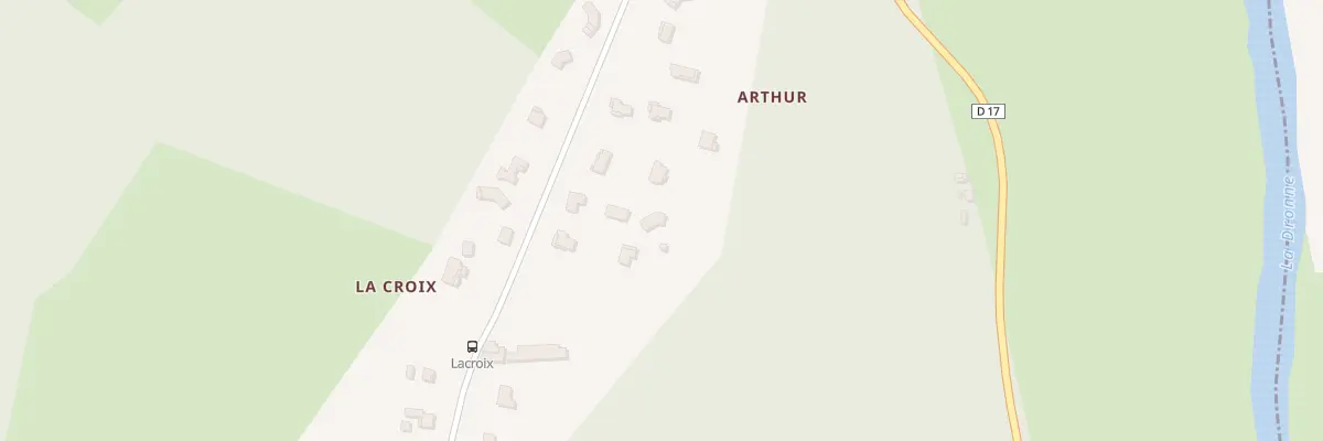 Plan du 20T La Croix à Lagorce