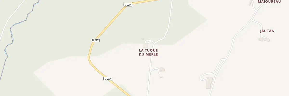 Plan du 1 La Tuque du Merle à Caudrot