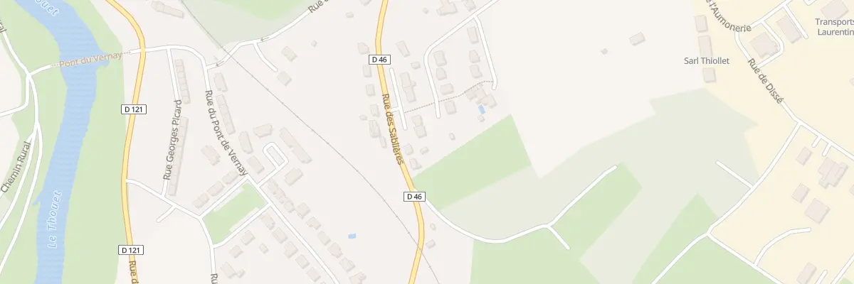 Plan du 72B Rue des Sablières à Airvault