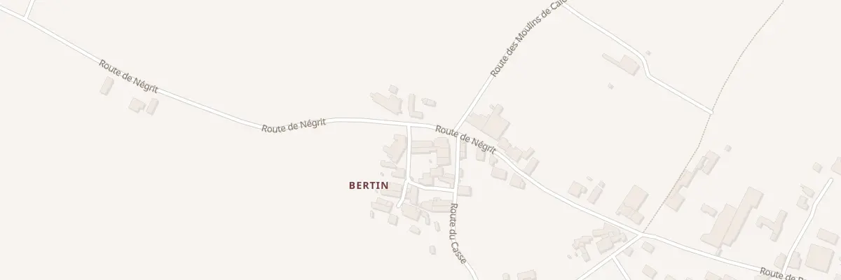 Plan du 5B Rte de Negrit à Montagne