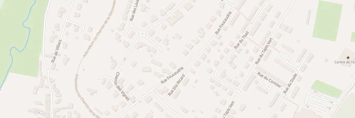 Plan du 41 Rue Foucauderie à Melle