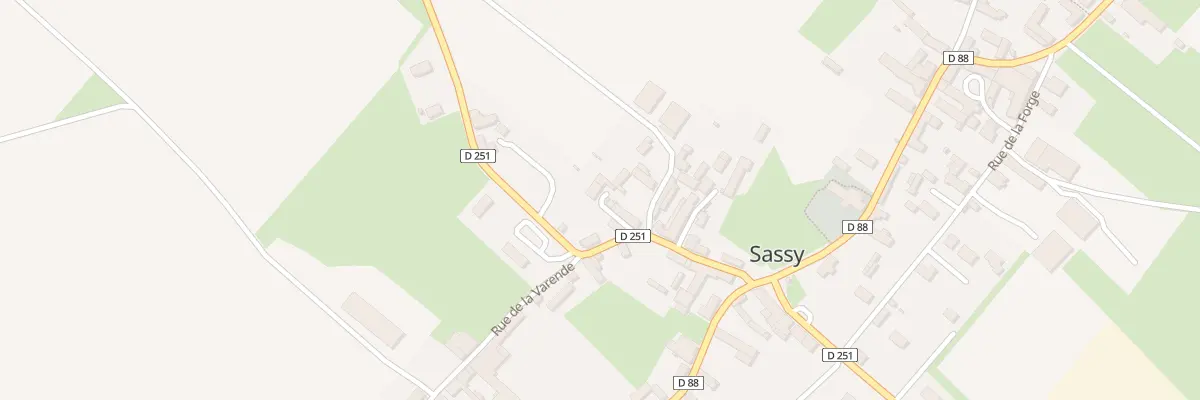 Plan du 14 Rue Canadiens à Sassy