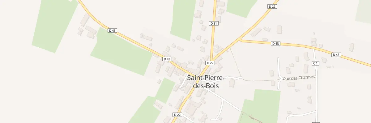 Plan du 4 Rue de l’Eglise à Saint-Pierre-des-Bois