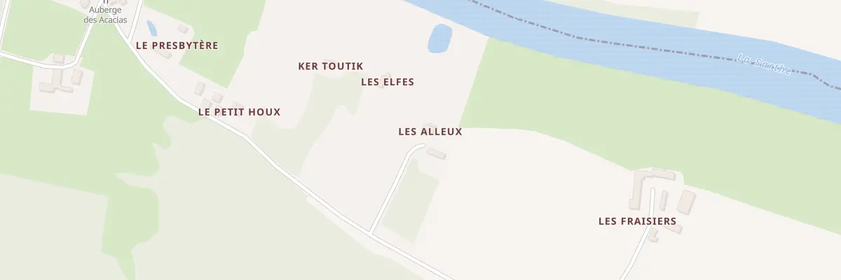 Plan du 5016 Les Fraisiers à Dureil