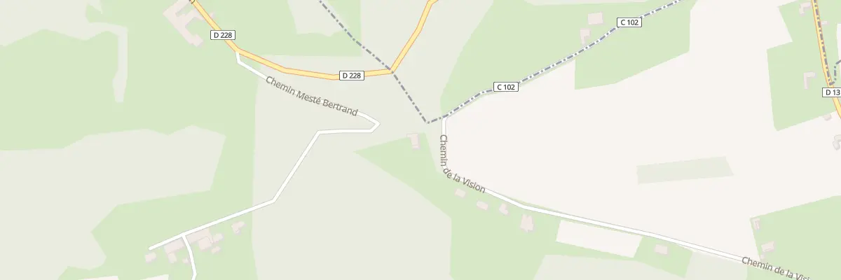 Plan du 11 Che de la Vision à Castillon (Canton de Lembeye)