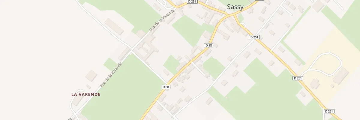 Plan du 10 Rue de la Tourelle à Sassy