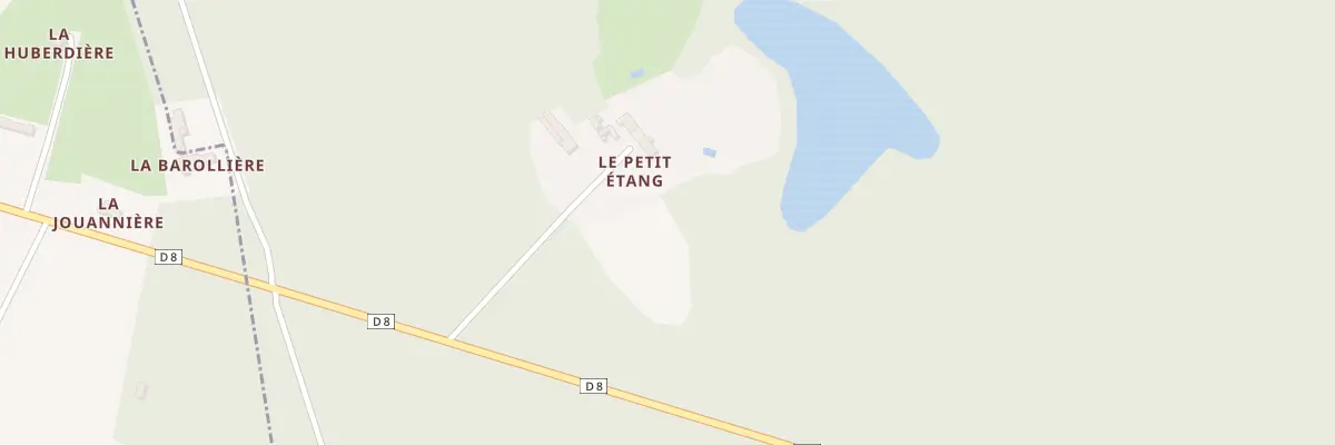 Plan du 5021 Le Petit Etang à Dureil