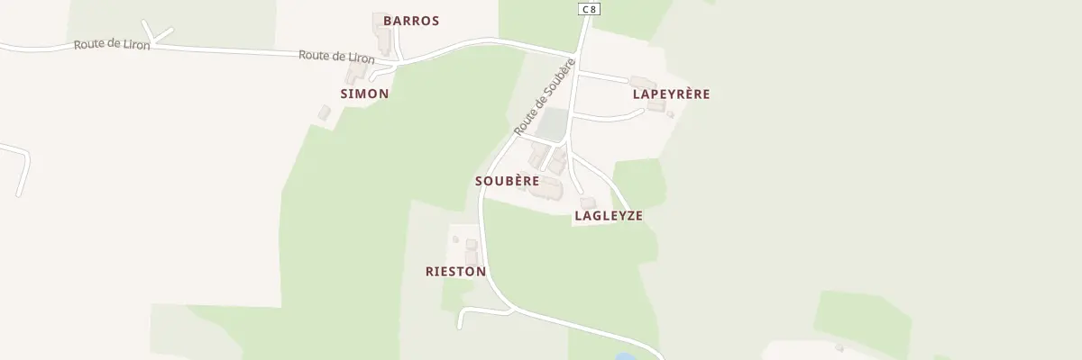 Plan du 5035 A Soubere à Mauléon-d’Armagnac