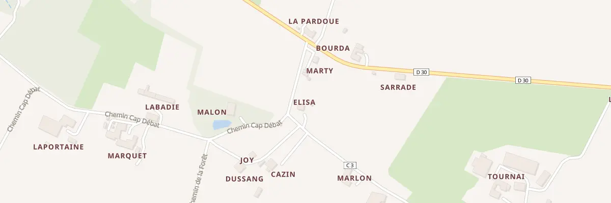 Plan du 5028A A Tournai à Maupas