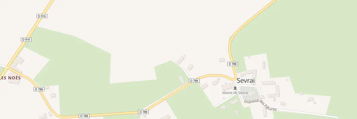 Plan du 40 Imp de la Cour Vallier à Sevrai