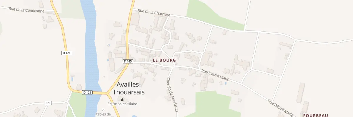Plan du 5014 Rue du Détour à Availles-Thouarsais