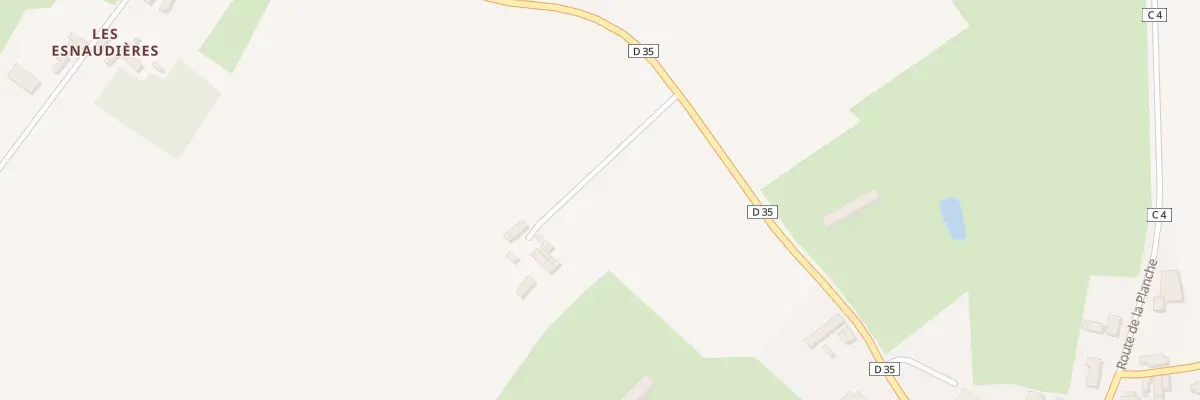 Plan du 5136 La Cesiniere à Tassé