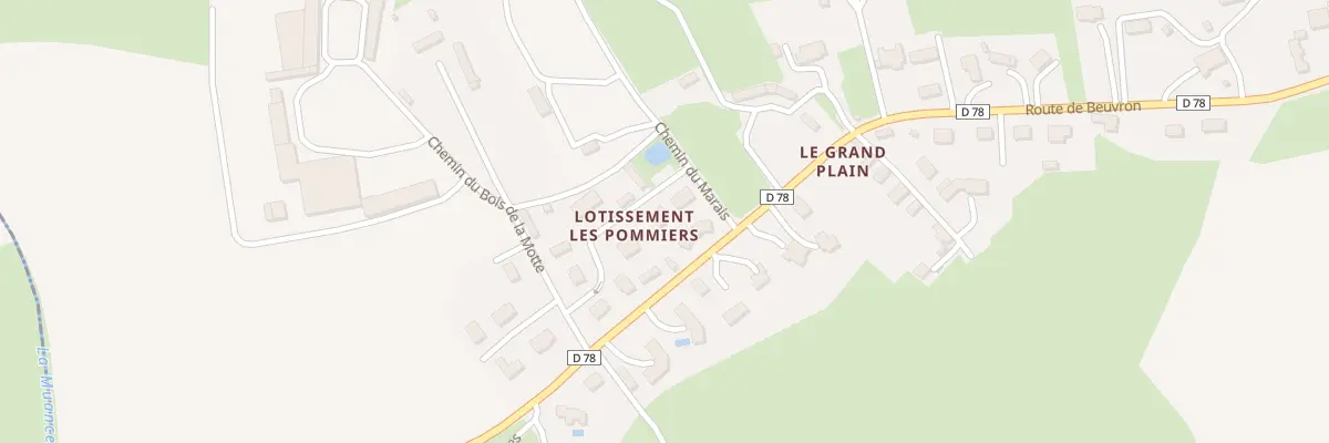 Plan du 4 Lotissement les Pommiers à Saint-Pierre-du-Jonquet