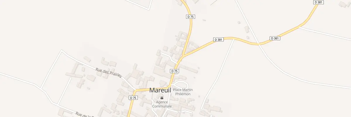 Plan du 2 Rue de la Fontaine à Mareuil
