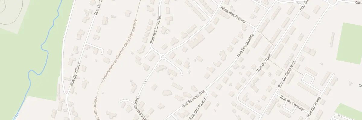 Plan du 19 Rue des Laveries à Melle