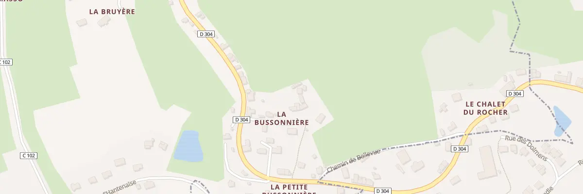 Plan du 19 La Bussonniere au Grez