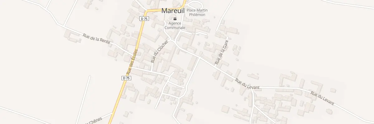 Plan du 4 Rue du Levant à Mareuil