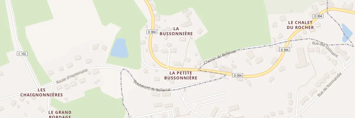 Plan du 37 La Bussonniere au Grez