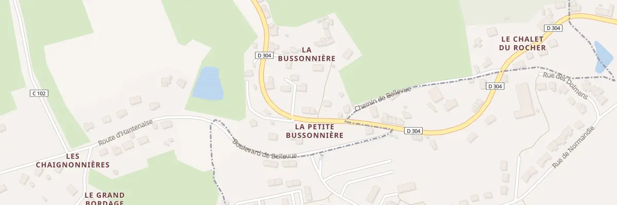 Plan du 37 La Bussonniere au Grez