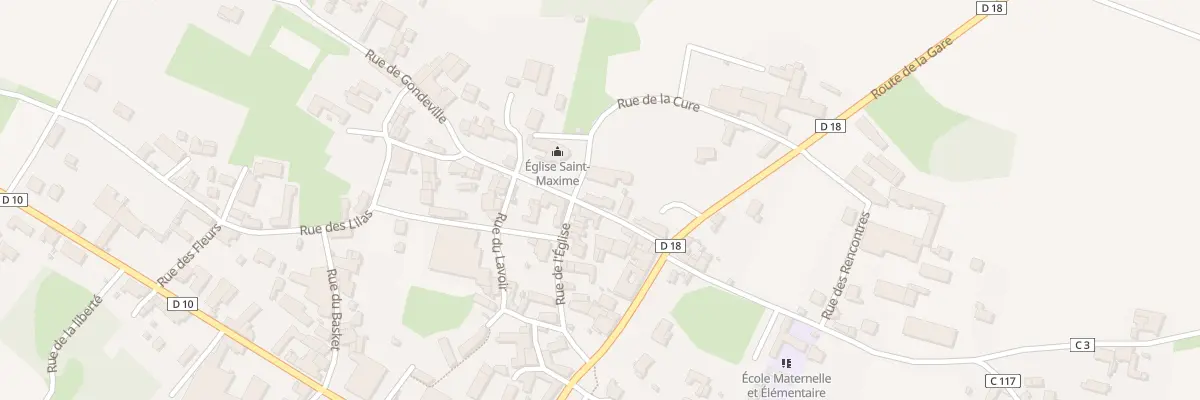 Plan du 6 Rue de Gondeville à Saint-Même-les-Carrières