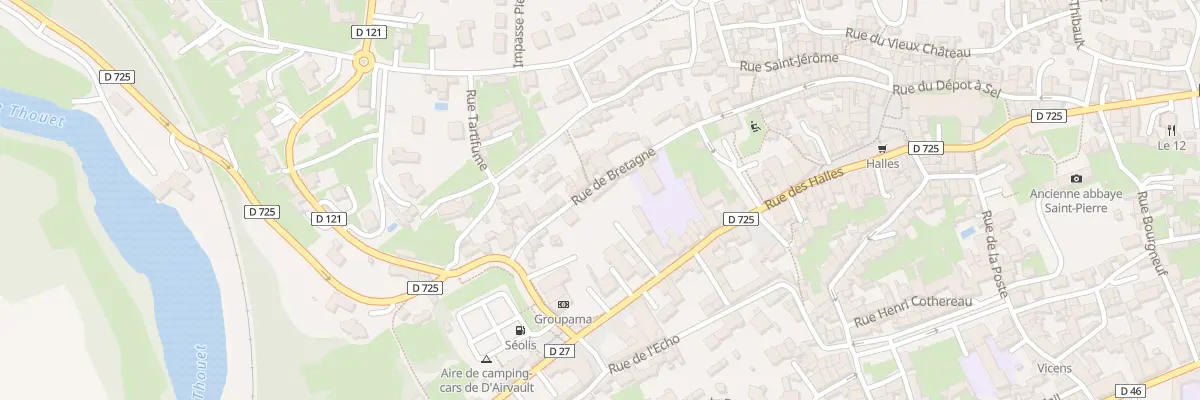 Plan du 4 Rue de Bretagne à Airvault