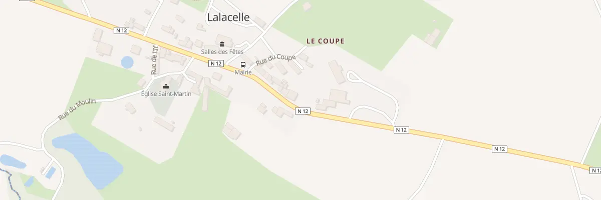 Plan du 3 Rue Paris Brest à Lalacelle