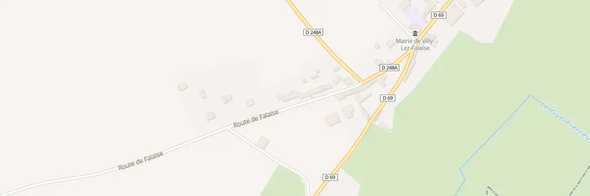 Plan du 16 Rte de Falaise à Villy-lez-Falaise