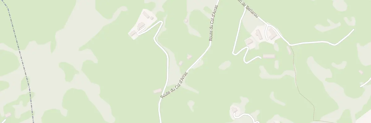 Plan du 13 Rte du Col d’Arras à Arras-en-Lavedan