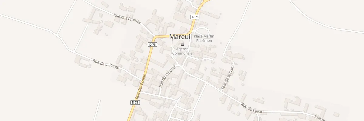 Plan du 4B Rue de l’Eglise à Mareuil