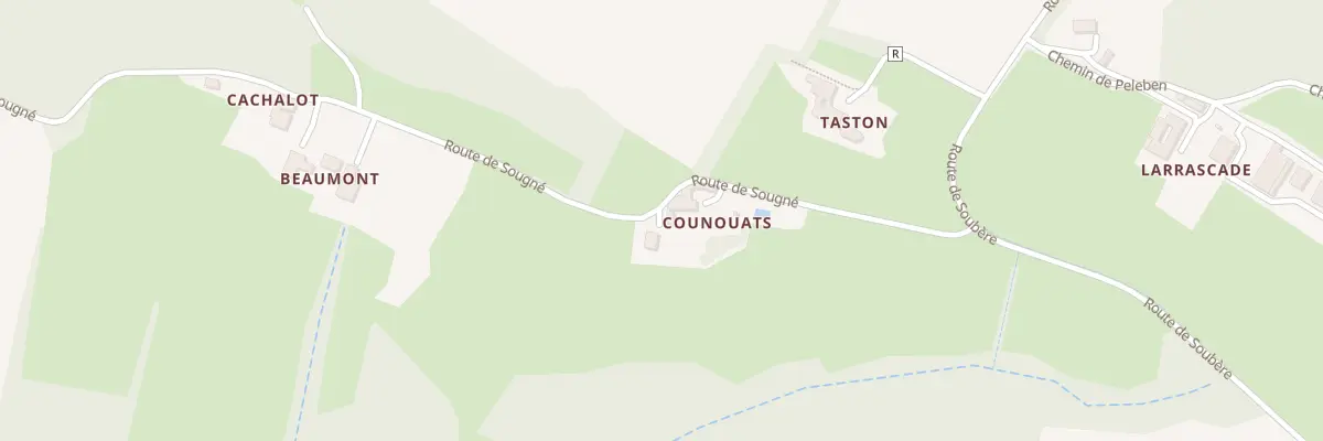 Plan du 5009 Aux Counouats à Mauléon-d’Armagnac