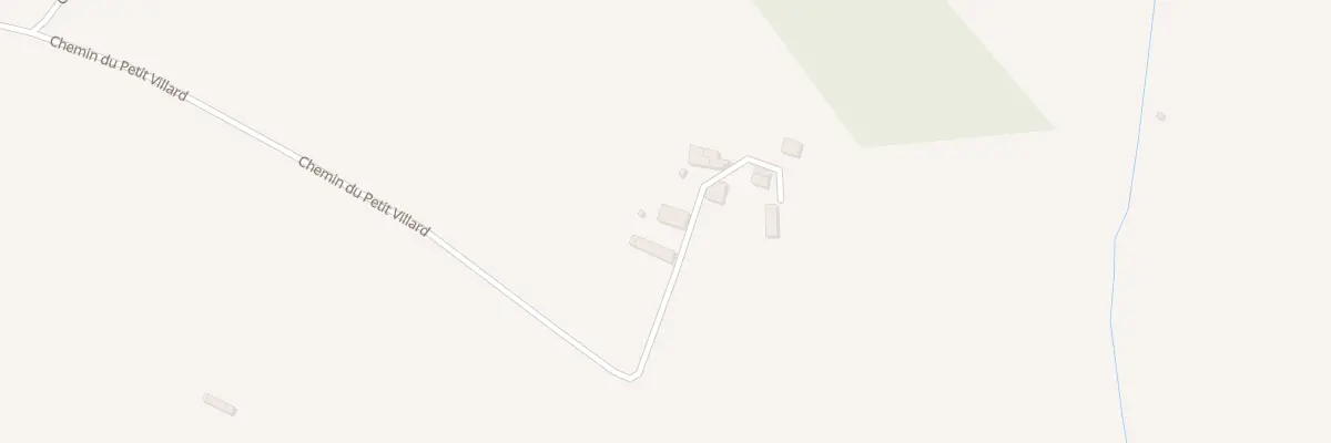 Plan du 1 Che du Petit Villard à Condéon