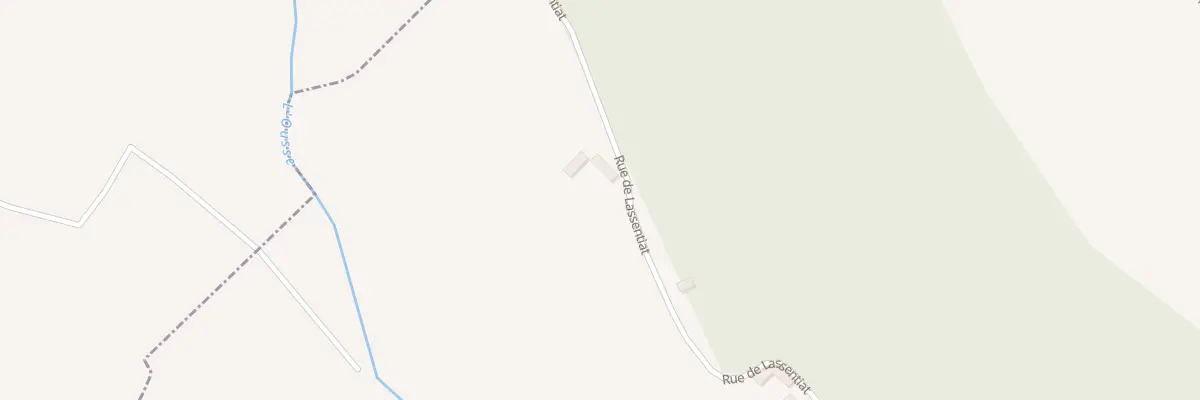 Plan du 11 Che de Lassentiat à Livron