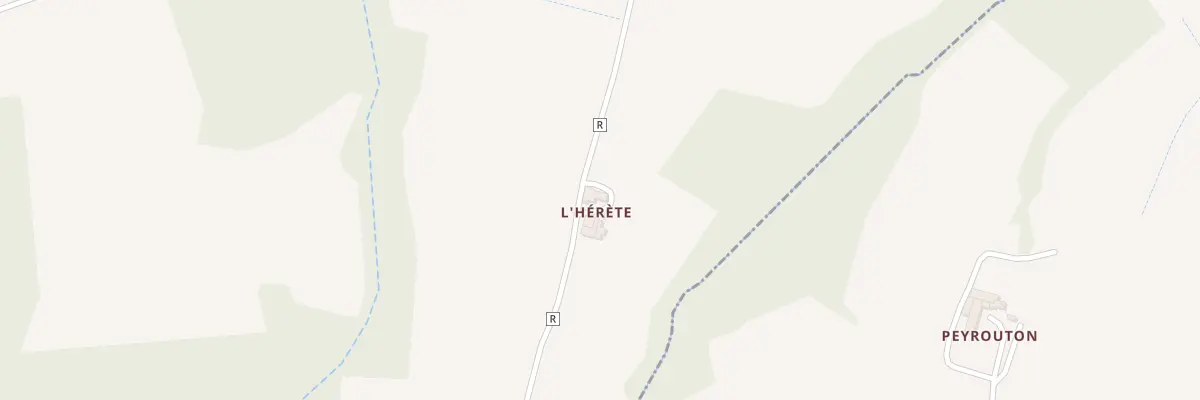 Plan du 5054 L’Herete à Mormès