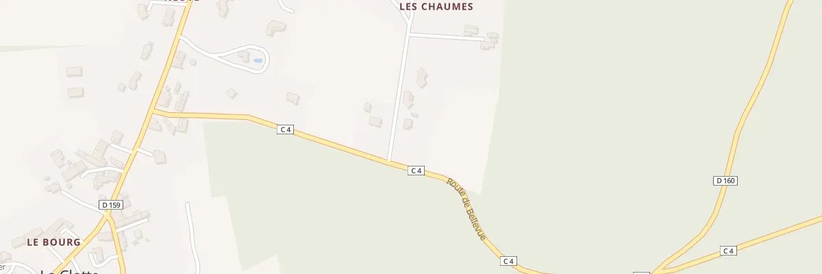 Plan du 2 Imp des Chaumes à La Clotte