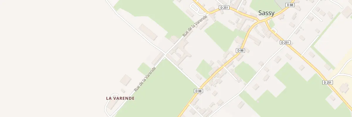 Plan du 7 Rue de la Varende à Sassy
