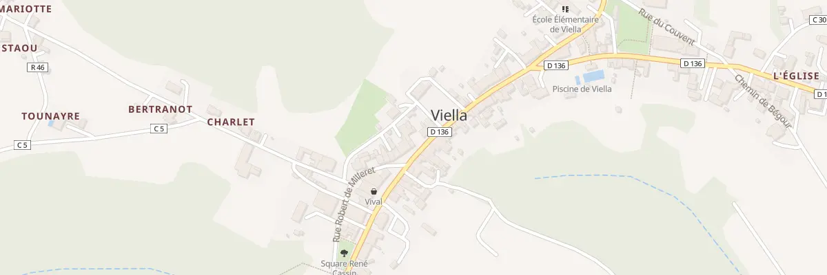 Plan du 20 Grand Rue du Pacherenc à Viella