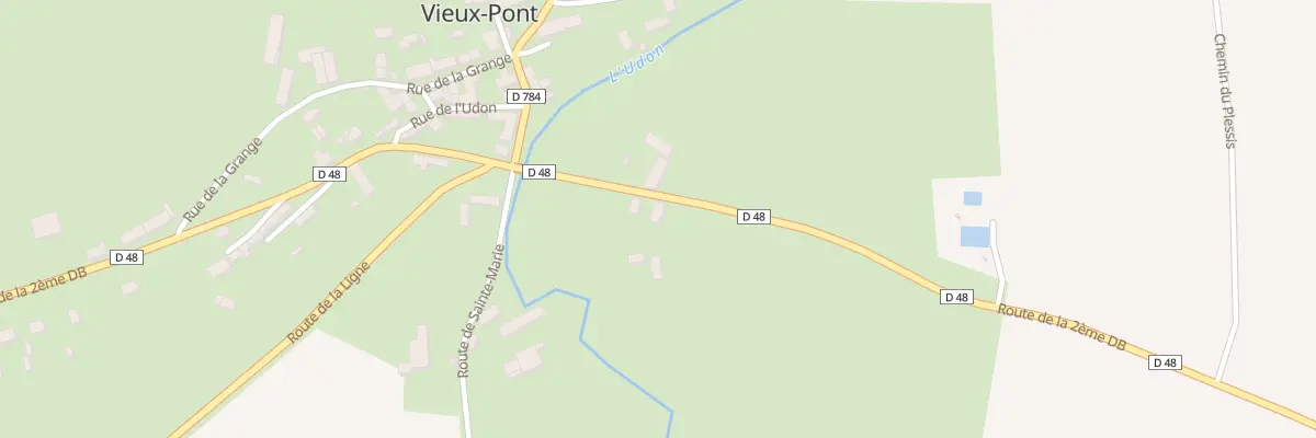 Plan du 803 Rte de la 2eme Db à Vieux-Pont