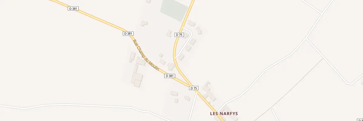 Plan du 166 Rue Beauregard à Mareuil