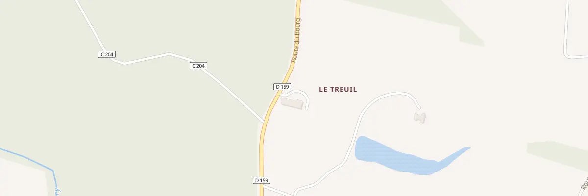 Plan du 48 Rte du Bourg à La Clotte