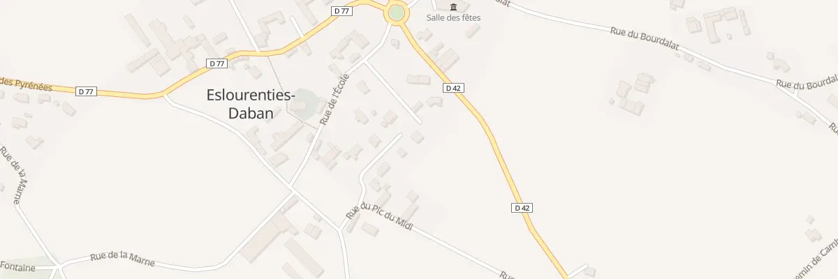 Plan du 4 Lot la Cle des Champs à Eslourenties-Daban