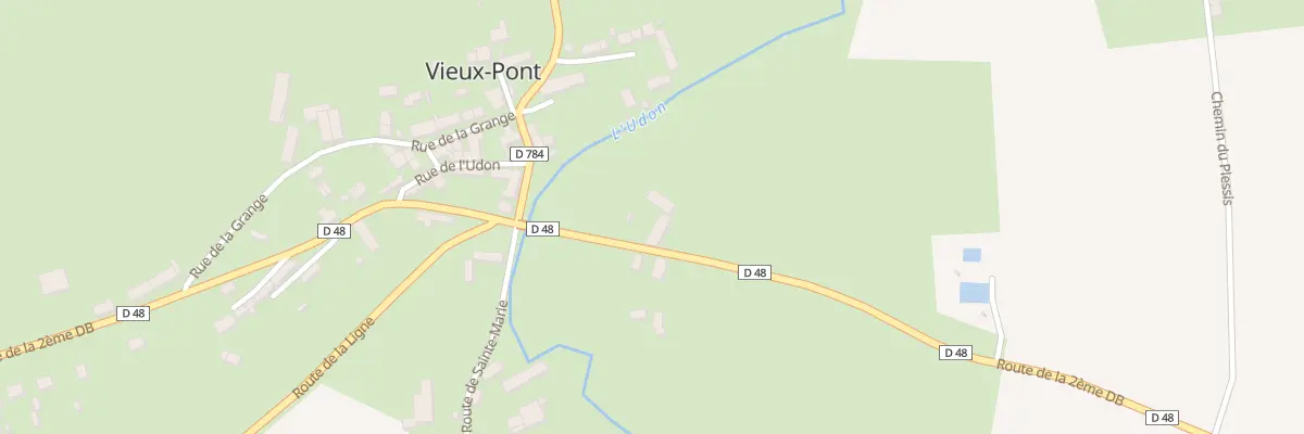 Plan du 812 Rte de la 2eme Db à Vieux-Pont