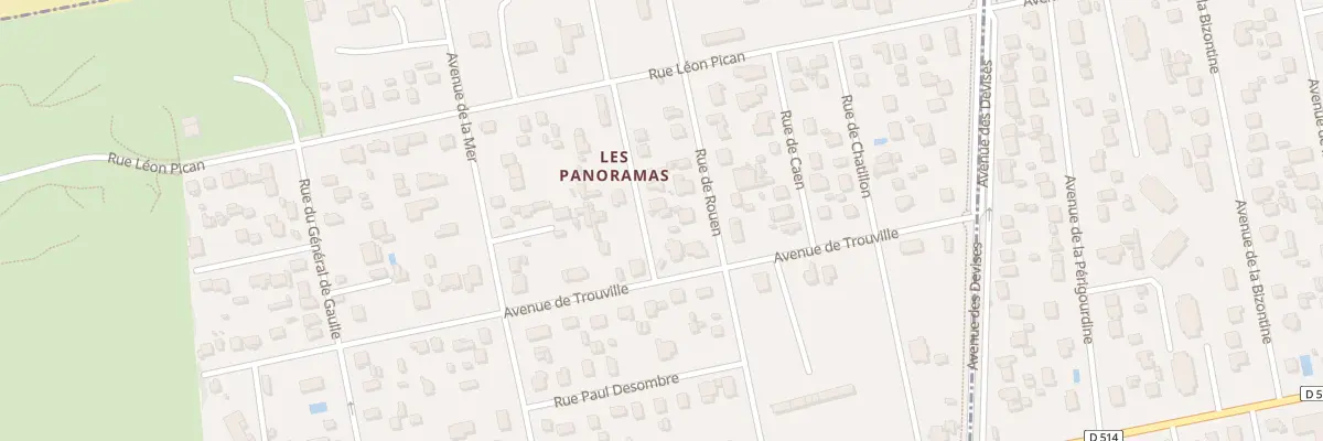 Plan du 2 Rue de Paris à Varaville