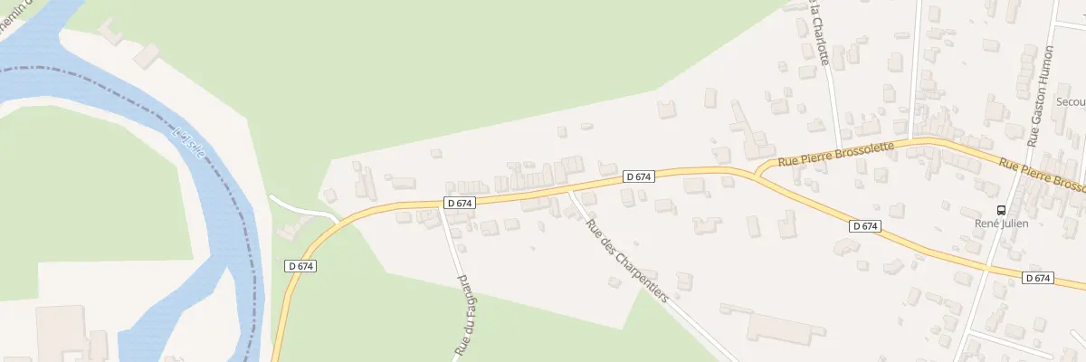 Plan du 39 Rue Pierre Brossolette à Coutras