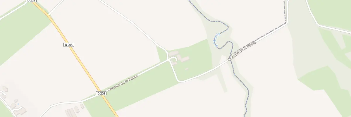 Plan du 9220 Che de la Petite à Mont-Disse