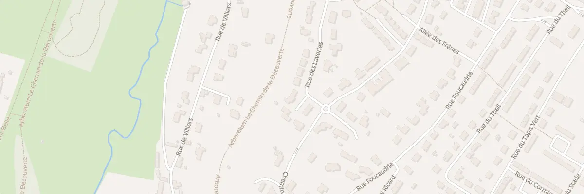 Plan du 18 Rue des Laveries à Melle