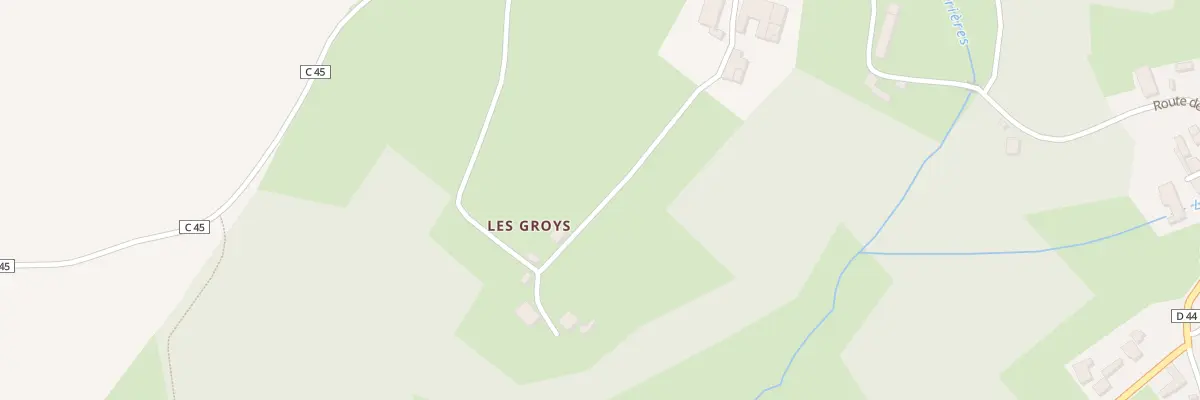 Plan du 5033 Les Groys à Marcillé
