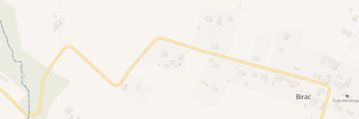 Plan du 4 Arment à Birac