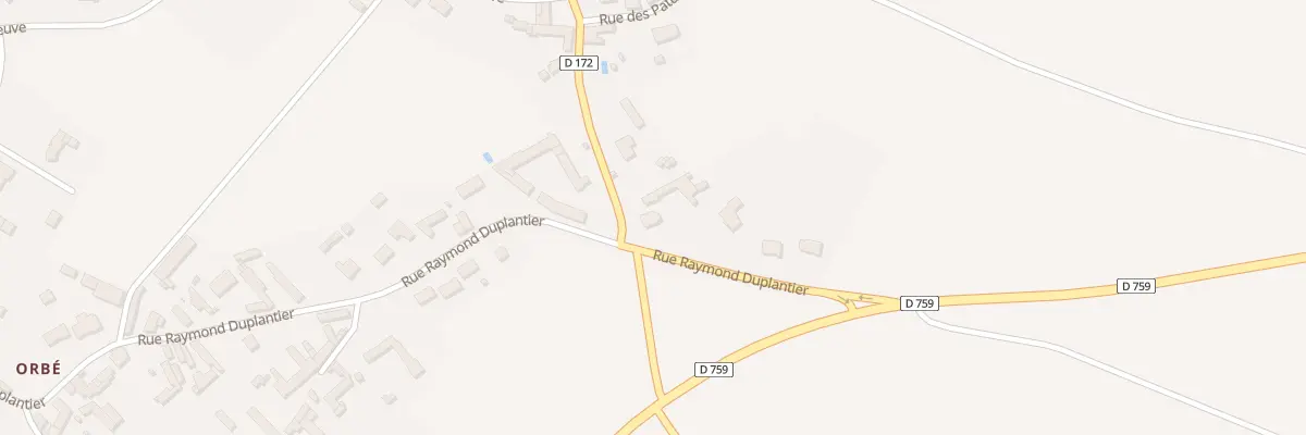 Plan du 65 Rue Raymond Duplantier à Saint-Léger-de-Montbrun